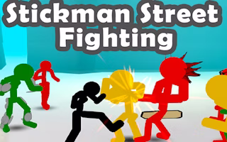 Stickman Street Fighting 3D